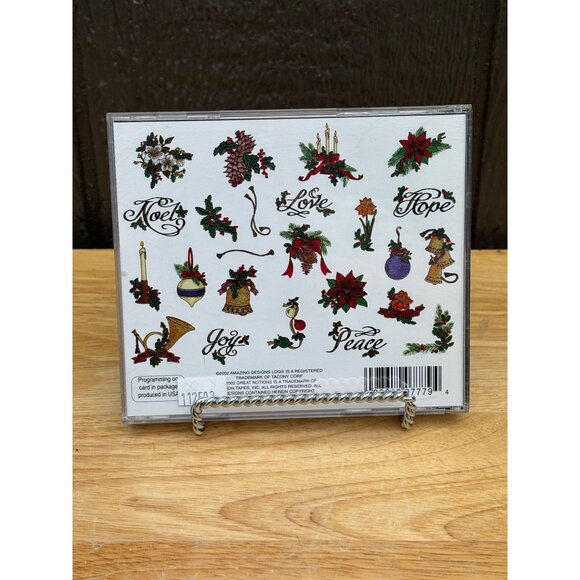 Nancy Zieman Christmas Splendor Collection 1 Embroidery Designs CD For Baby Lock - Picture 2 of 4